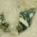 Tétraédrite et pyrite du Pérou